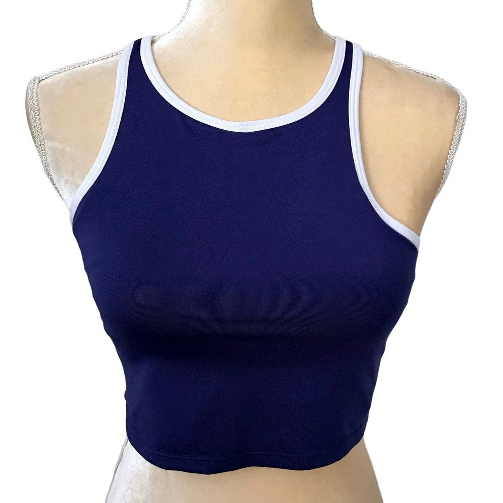 Fabletics NWOT Performance Racerback Crop Top Women S